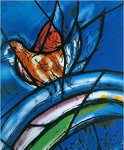 CHAGALL, MARC - KLAUS MAYER. - Je mets mon arc dans la nuée. Les Vitraux de Chagall en l'église Saint -Étienne de Mayence.