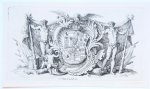 Schley, Jacobus van der (1715-1779) - Coat of arms flanked by allegorical figures (wapen met allegorische figuren).