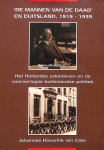 Houwink, ten Cate Johannes - De mannen van de daad en Duitsland, 1919-1939
