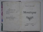 Sigogne, Émile. - Mosaïque. Sigogne, Émile. - Mosaïque.