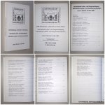 DEUTSCHES LEDERMUSUM, - ICOM Arbeitsgruppe, Leathercraft and related objects. Internationale Leder- und Pergamenttagung. International leather- and parchmentsymposium, vom 8. Mai bis 12. Mai 1989. Programm, program.