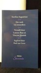 Augustinus, Aurelius, - Het werk van monniken.