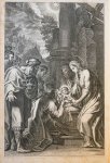 Theodor Galle (1571-1633) after Pieter Paul Rubens (1577-1640) - [antique print, engraving] The Adoration of the Magi. 1616-1618.