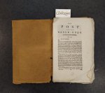 'T HOEN, P., - Collection of 9 issues of "De post van den Neder-Rhijn".