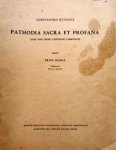 Huygens, Constantijn: - Pathodia sacra et profana. Unae voci basso continuo edidit Frits Noske