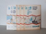 Diverse auteurs - 6x Toeristische routes ANWB