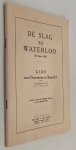 Lil, Ritmeester van - - De Slag bij Waterloo 18 juni 1815. Gids voor Panorama en Slagveld