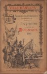  - Programme officiel du cort ge LANDJUWEEL repr sentant l'entr e des rh toriciens venant prendre part au Landjuweel de 1561, 14, 16, 21 ao t 1892    Acad mie d'arch ologie de Belgique [Academie van Oudheidkunde van Belgi ]