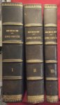 Jean-Servais Stas - Oeuvres completes , 3 volumes Tome I: Notice biographique par M.W. Spring, Travaux divers, Travaux sur les poids atomiques; Tome II: Notices et discours, Toxicologie et physiologie, Rapports; Tome III: Oeuvres posthumes.