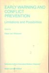 Walraven, Klaas - Early Warning and Conflict Prevention:Limitations and Possibilities (Nijhoff Law Specials, 39).