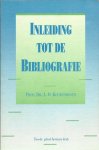 Kouwenhoven - Inleiding tot de bibliografie