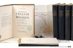Moreau, E. de. - Histoire de l'Église en Belgique des origines aux débuts du XIIe siècle & Circonscriptions Ecclésiastiques. Chapitres, Abbayes, Couvents en Belgique avant 1559. Cartes des anciens diocèses par J. Deharveng.