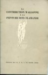 Philippe, Joseph - La contribution wallonne à la peinture dite flamande