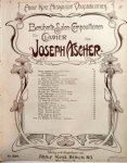 Ascher, Joseph: - Berühmte Salon-Compositionem für Clavier: "un moment de tristesse"