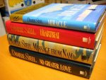 Steel, Danielle - Heartbeat, Miracle, Message from Nam, No greater love [SET of 4 books]