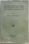 Verdoorn, J.A. - Verloskundige hulp voor de inheemsche bevolking van Nederlandsch-Indië Proefschrift een sociaal-medische studie. Plus reklame folder