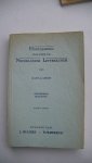Gielen, Dr. Jos. J. - Handleiding bij de studie der Nederlandse Letterkunde / Geschiedenis begrippen