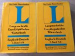  - Der grosse Muret-Sanders, Twei teilen; Langenscheidts Enzyklopädisches Wörterbuch / Der Große Muret-Sanders