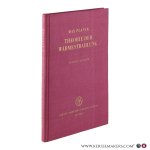 Planck, Max. - Theorie der Wärmestrahlung. 6., verbesserte Auflage, mit 6 Abbildungen.