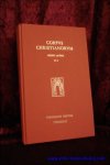 F. Glorie (ed.); - Eusebius Gallicanus. Collectio homiliarum. Sermones extravagantes.
