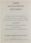 L'abbé Georges de Nantes - Liber accusationis secundus