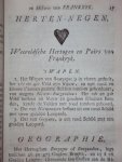 Johann Hermann Knoop / W.A. Bachienne - Vermakelyk wapen-kundig, geographisch-, en historisch spel / Eerste beginselen der Geographie
