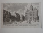 Leeuwarden. - 'T Stadhuis, het hof en Burger-Weeshuis te Leeuwarden.