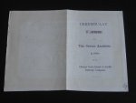 Certificaat - Chicago Rock-Island & Pacific Railway Company
