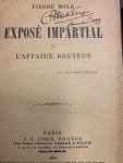 MOLE, P., - Exposé impartial de l'affaire Dreyfus