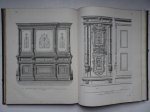 Schnorr, Julius (red.). - Kunst & Industrie. Verzameling van modellen voor alle takken van nijverheid. Vierde jaargang, 1873.