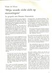 Cartens Daan, Koos Hageraats en Phil Muysson....Het Dorresteiniaans  [Suiker] - Bzzlletin,literair magazine  Renate Dorrestein, Mijn woede richt zich op stereotiepen....Over broeierige atmosferen, psychische onevenwichtigheden en diabolische sprookjes