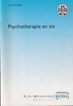 Stroeken, H.P.J. - Psychotherapie en zin Stroeken, H.P.J. - Psychotherapie en zin