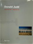 [Ed.] Peter Noever - Donald Judd: Architecture - Architektur