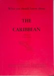 Koulen, Ingrid (compiled) - What you should know about the Caribbean (fifth interuniversity course 1982-1984)