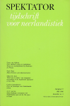 Booij, G.E. e.a. (red.) - Spektator. Tijdschrift voor neerlandistiek, jaargang 15, nummer 3, 1985-1986 / december