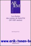 J.-F. Nieus (ed.); - chartes des comtes de Saint-Pol (XIe-XIIIe siecles)