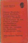 Breton, André / Pauvert, Jean-Jacques (red.) - Manifestes du surréalisme