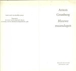 Grunberg, Arnon .. Omslag Ron van Roon Foto auteur Jerry Bauer - Blauwe maandagen