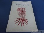Schaya, Leo. - The universal meaning of the kabbalah. Introduction bij Jacob Needleman. Schaya, Leo. - The universal meaning of the kabbalah. Introduction bij Jacob Needleman.