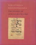 Offenberg, Adri K. a.o. (edited by) - Bibliotheca Rosenthaliana (Treasures of Jewish Booklore), 135 pag. hardcover + stofomslag, goede staat (losse stofomslag iets verkleurd)