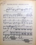 Hemel, Oscar van: - Kleine suite voor piano Hemel, Oscar van: - Kleine suite voor piano