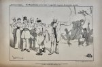 Braakensiek, Johan (1858-1940) - [Original lithograph/lithografie by Johan Braakensiek] De mogendheden en de (voor 't oogenblik vergeten) Armenische quaestie, 26 Januari 1896, 1 pp.