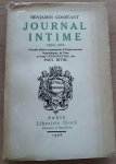 Constant, Benjamin - Journal intime 1804-1816. Nouvelle édition accompagnée d'Eclaircissements biographiques, de Notes et d'une Introduction, par Paul Rival