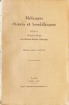 Collective - Mélanges chinois et bouddhiques, huitième volume : 1946 - 1947