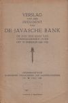 President van de Javasche Bank (Mr L.J.A. Trip) - Verslag van de president en van de raad van commissarissen over het 97e boekjaar 1924 - 1925. Uitgebracht aan de algemene vergadering van aandeelhouders op 10  juli 1925