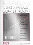 tarquinio merula - amsterdam loeki stardust quartet present zwei canzonen fur sopranblockflote, obligates violoncello und basso continuo.
