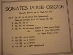 Guilmant; Alexandre - Oevres pour le Grand Orgue; avec pédale obligée / Sonates pour orgue No. 2 en Ré Majeur (Op.50) Guilmant; Alexandre - Oevres pour le Grand Orgue; avec pédale obligée / Sonates pour orgue No. 2 en Ré Majeur (Op.50)