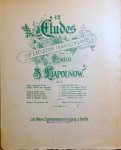 Liapounow, S.: - 12 Études d`exécution trancendendante pour le piano. Op. 11. Étude III. Carillon H dur