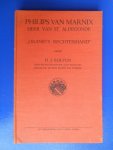 Bulten, H.J. - Philips van Marnix heer van St. Aldegonde