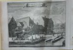 Commelin, Casparus - De Nieuwe Franse Kerk. Originele kopergravure.